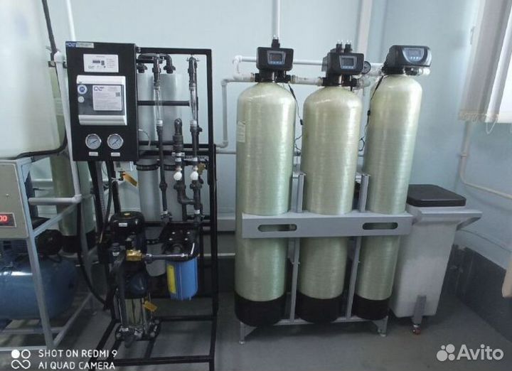Промышленная система обратного осмоса