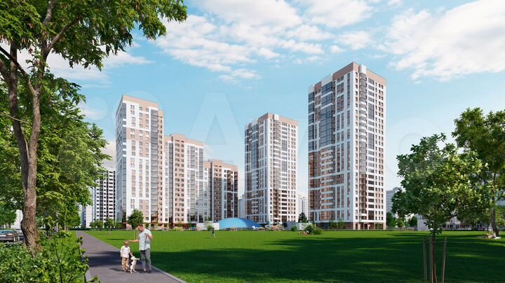 2-к. квартира, 68,1 м², 20/25 эт.