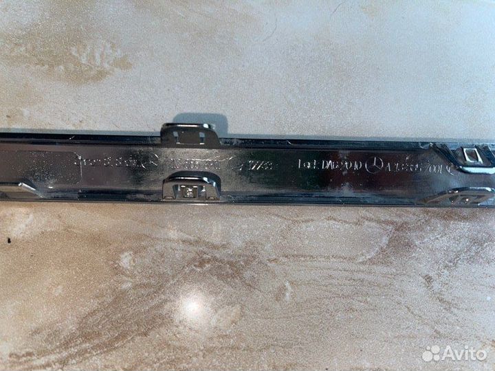 Накладка бампера задняя Mercedes E Class W 213