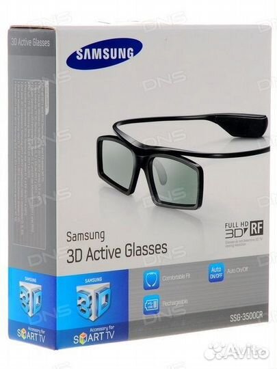 3D очки samsung SSG-3500CR для телевизора