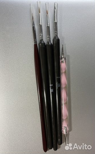 Кисточки и дотс для маникюра