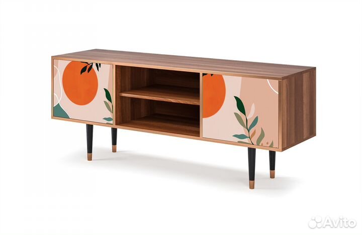 Тв-тумба T2 - Орех - Artwork