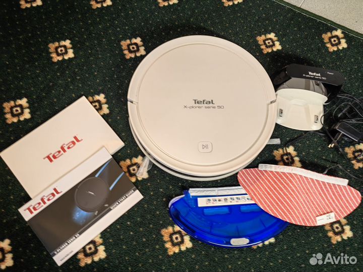 Робот пылесос tefal explorer serie 50