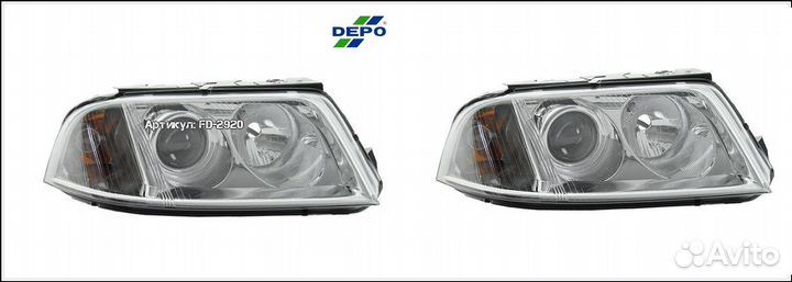 Передняя фара Passat B5 +