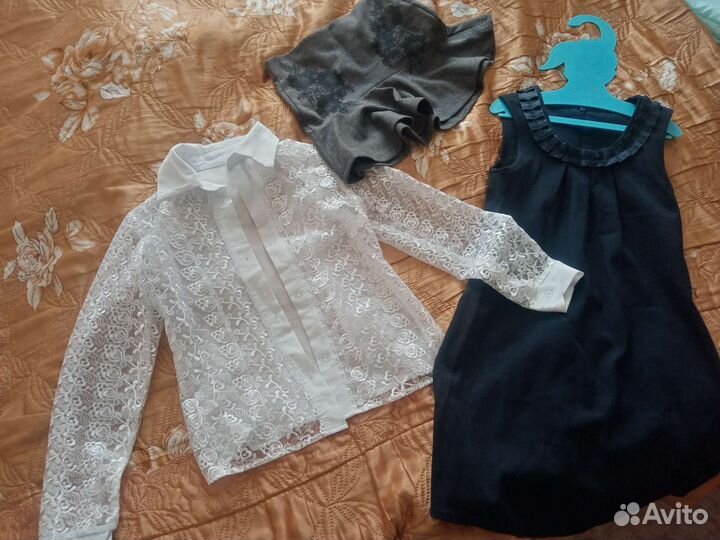 Форма школьная на девочку. Рост 110-128