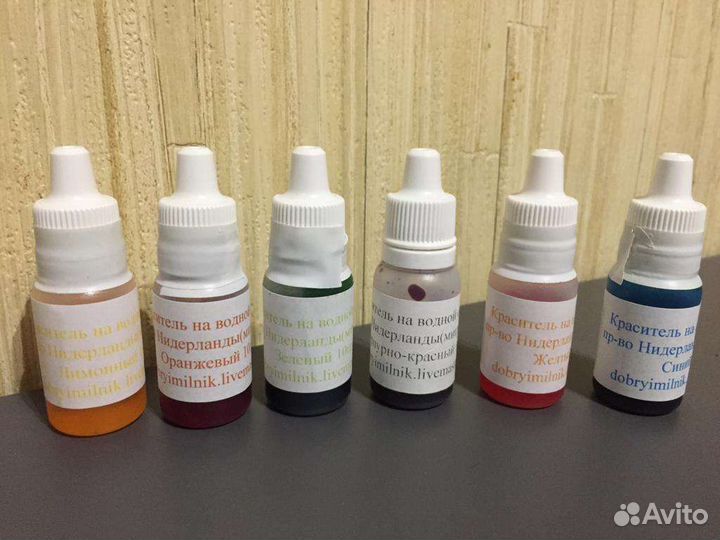 Красители для мыла и свечей