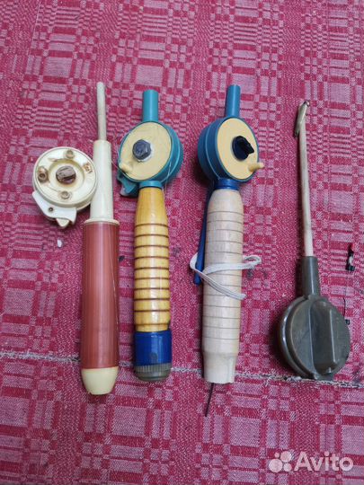 Зимний рыболовный удочки СССР