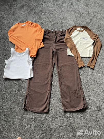 Детские вещи пакетом на девочку 146 152