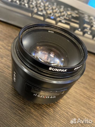 Объектив Sony 50mm 1.4 a-mount