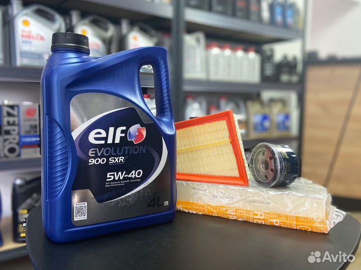 Масло Elf 5w40 Франция / фильтры / для Renault
