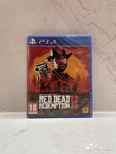 Диск Red Dead Redemption 2 игра PS4