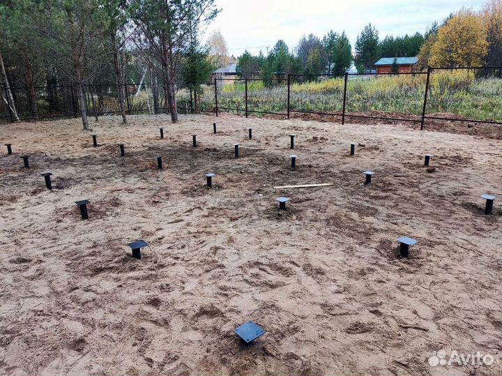 Винтовые сваи