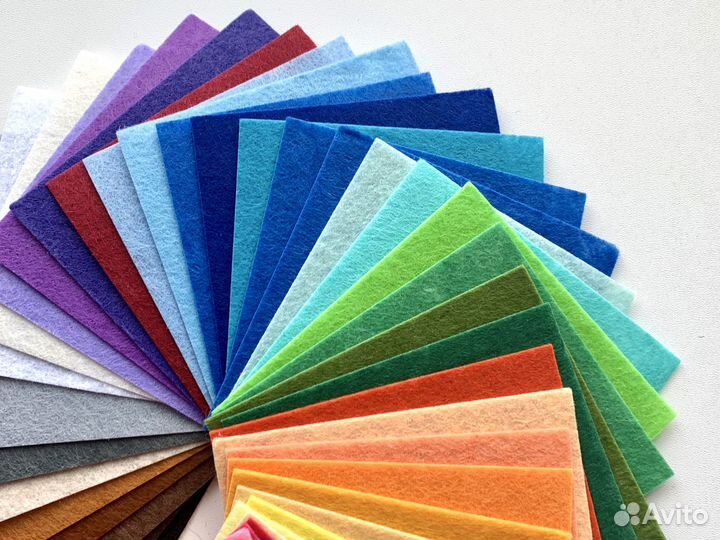 Набор фетра разных цветов для рукоделия
