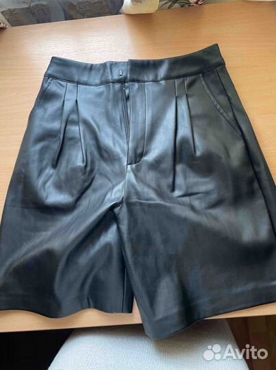 Кожаные шорты ostin