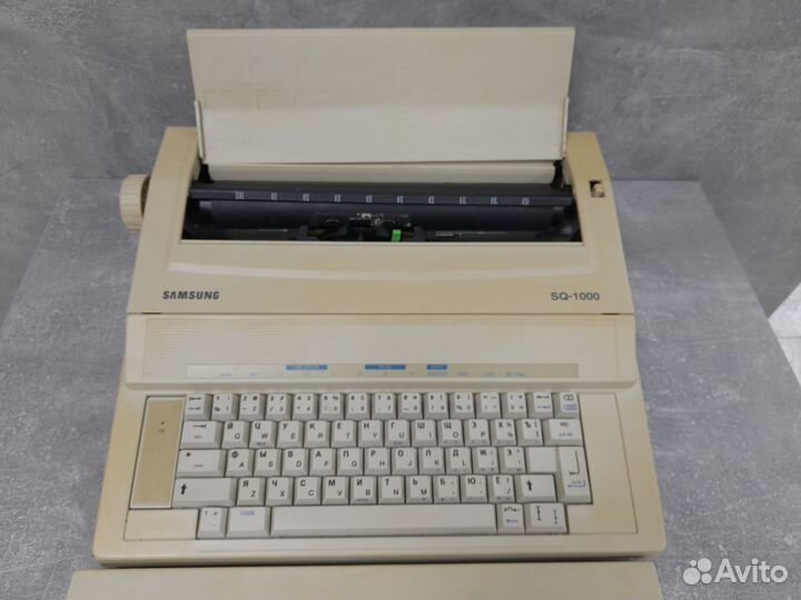 Печатная машинка Samsung SQ-1000 на запчасти