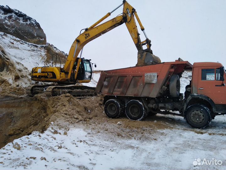 Песок и щебень с доставкой до дома