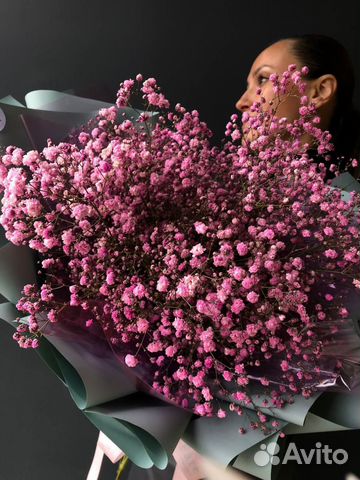 Гипсофилы Букет гипсофил Доставка