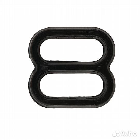 Черный 01-6829 Рамка-регулятор 8мм пластик BIG (черный), 100 шт