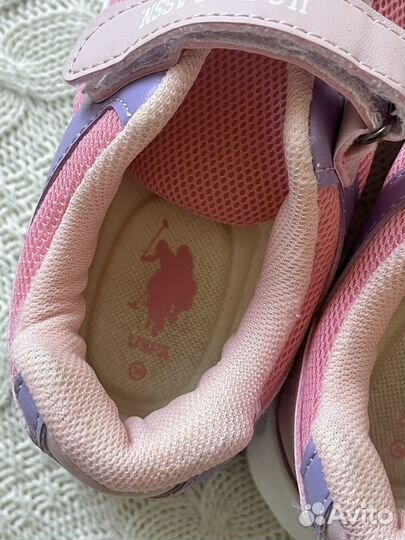 Кроссовки для девочки US.Polo 34 размер