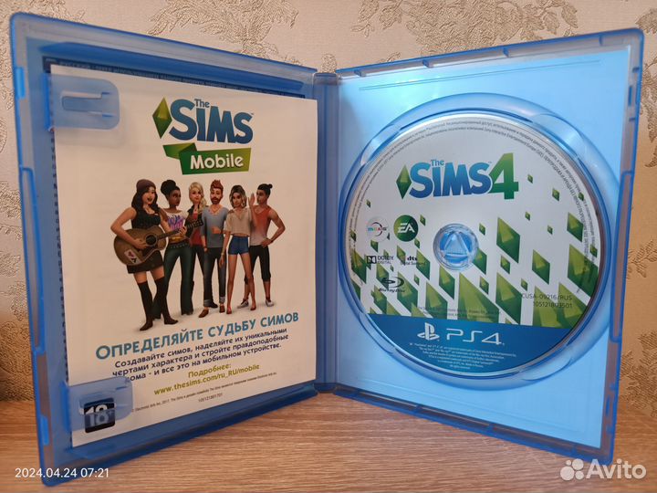 Игра The Sims4 для Sony PS4