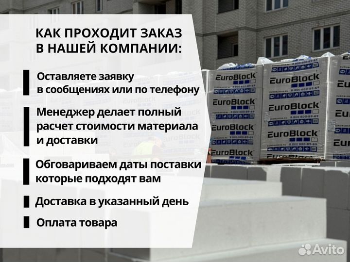 Газоблок Евроблок