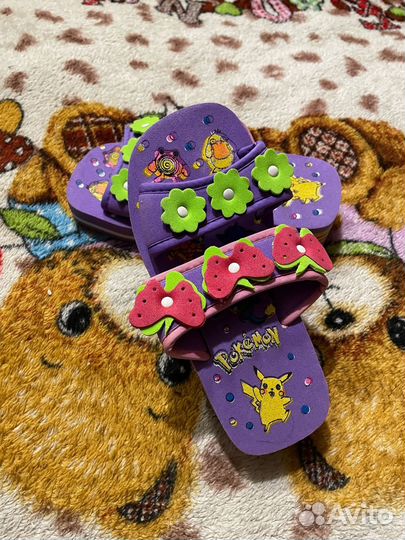 Детские шлепки для пляжа/бассейна