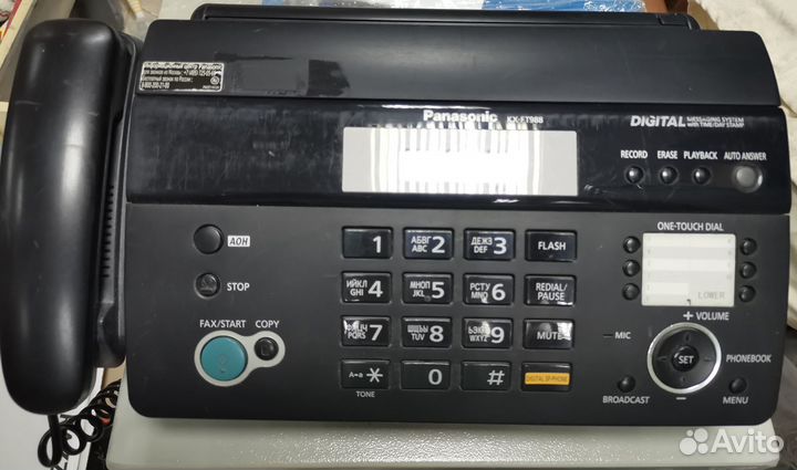 Факс Panasonic KX-FT988RU