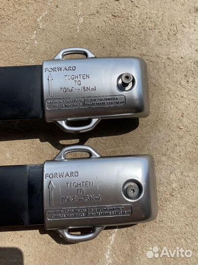 Поперечины на рейлинги Lexus GX460