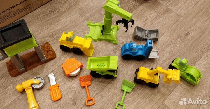 Стройка Play doh набор без пластилина