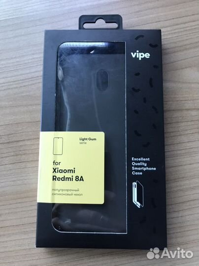 Чехол для телефона xiaomi redmi 8A черный