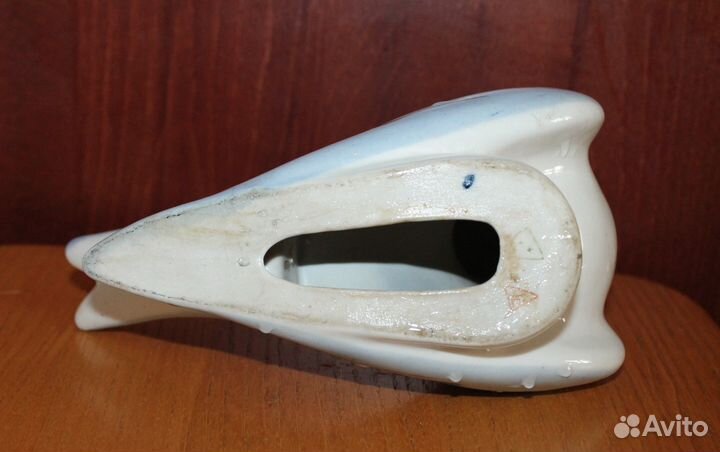 Фарфоровая статуэтка чайки. Гжель. Редкость