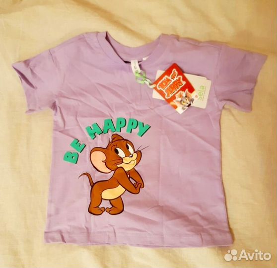 Футболка для девочки sela Tom&Jerry