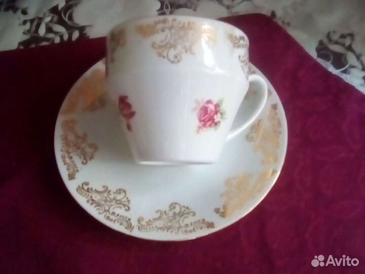 Чайный сервиз чехословакия на 6