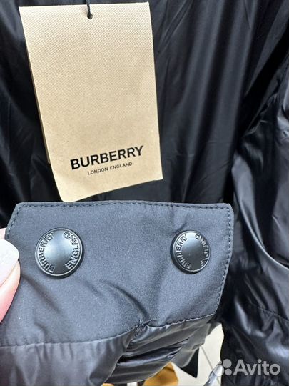 Пуховик burberry