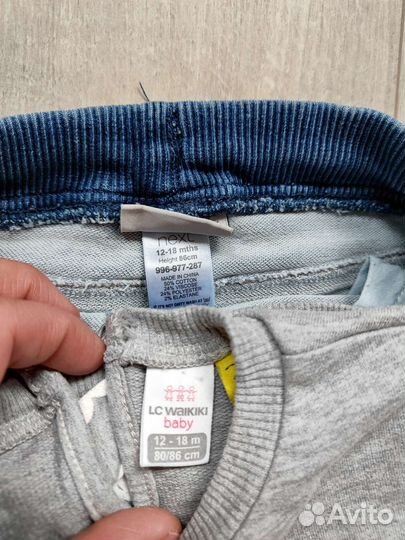 Вещи пакетом на девочку 1 год