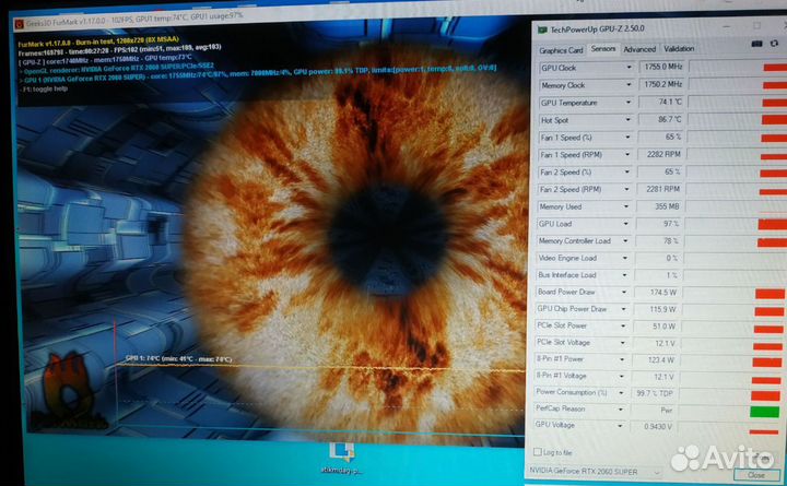Nvidia GeForce RTX 2060 super Dual 8GB