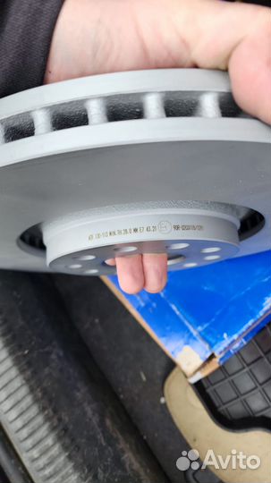 Тормозные диски audi a4 b7 320 TRV