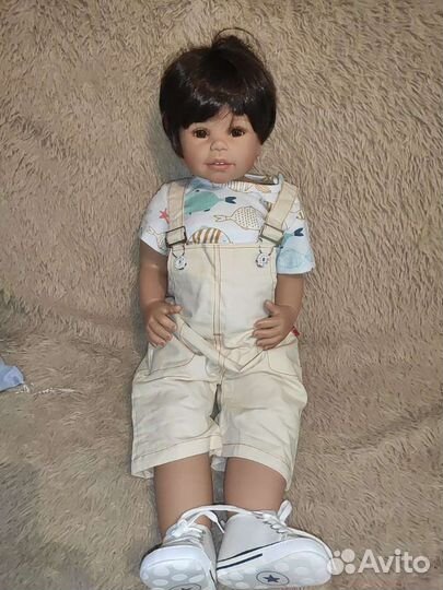 Кукла Реборн, конечности шарниры, рост 70 см