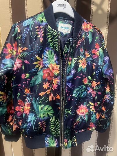 Бомбер для девочки 128 134