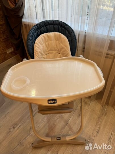 Стульчик для кормления chicco polly magic