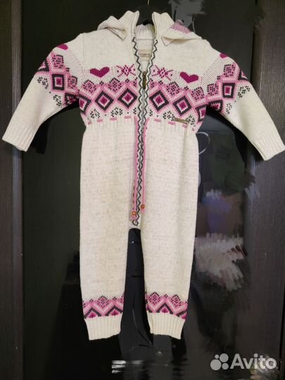 Вязаный комбинезон 86