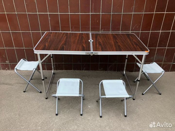 Стол складной 120х60см, 90х60см