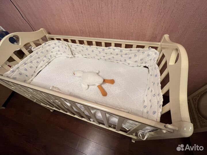 Бортики в детскую кроватку 2 шт