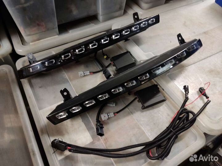 Дхо поворотник переднего бампера Audi Q7 ресталинг