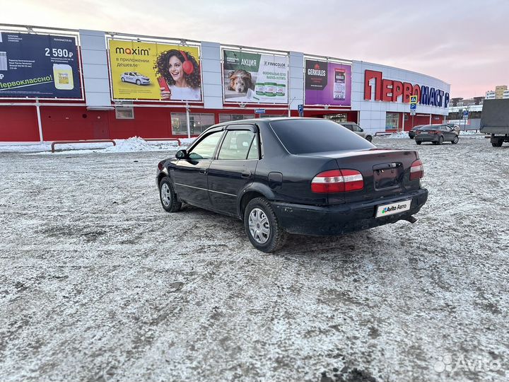 Toyota Corolla 1.5 AT, 1997, 516 950 км