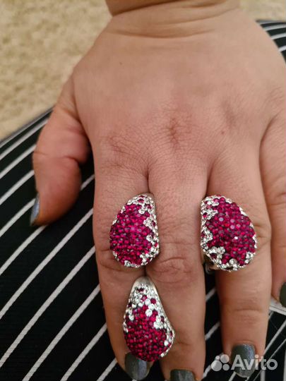 Серебряное комплект новое