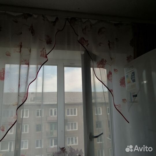 Тюль- штора кухонный