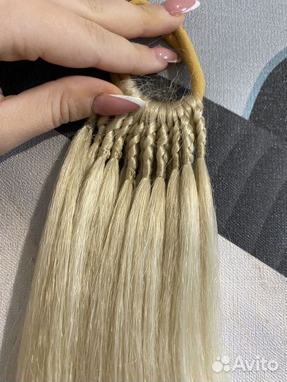 Хвост волосы на резинке