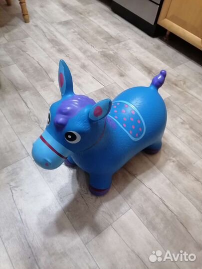 Игрушка прыгун ослик