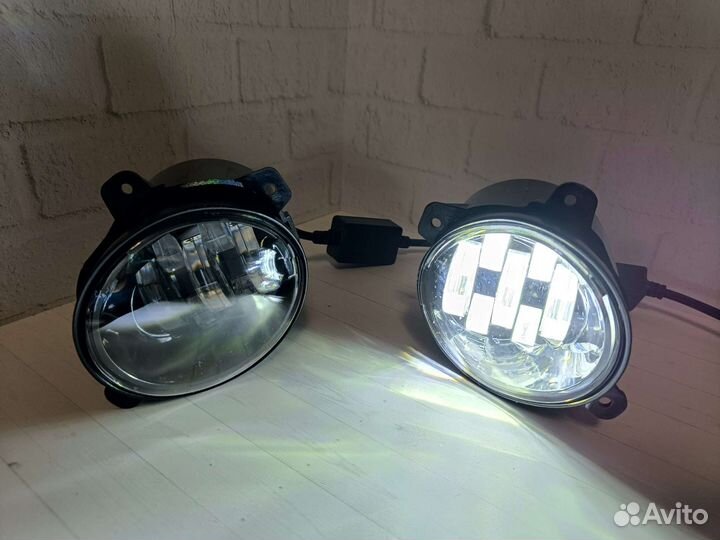 Светодиодные противотуманные фары Калина 70w